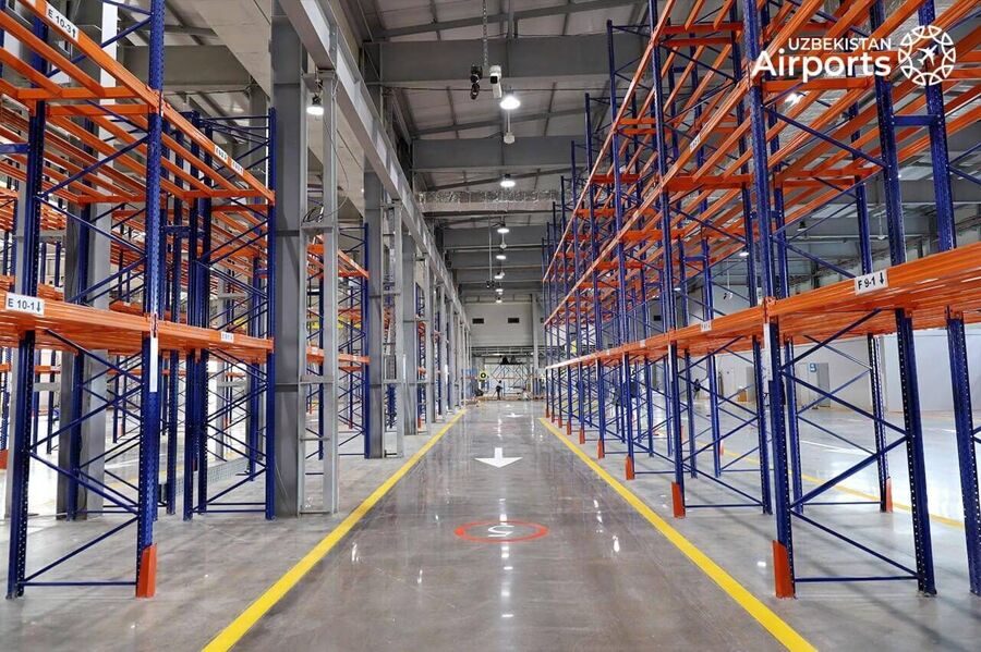 ​В аэропорту Ташкента открыли новый грузовой терминал
