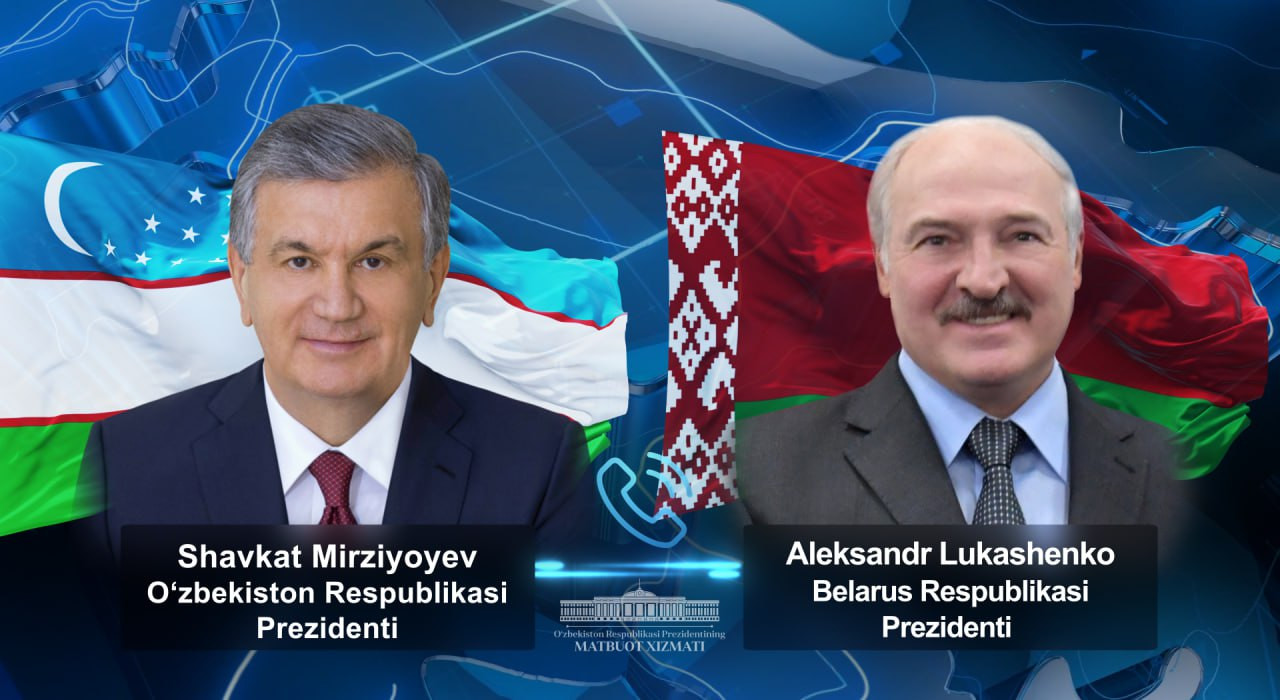 O‘zbekiston va Belarus Prezidentlari amaliy hamkorlikni kengaytirish masalalarini muhokama qildilar