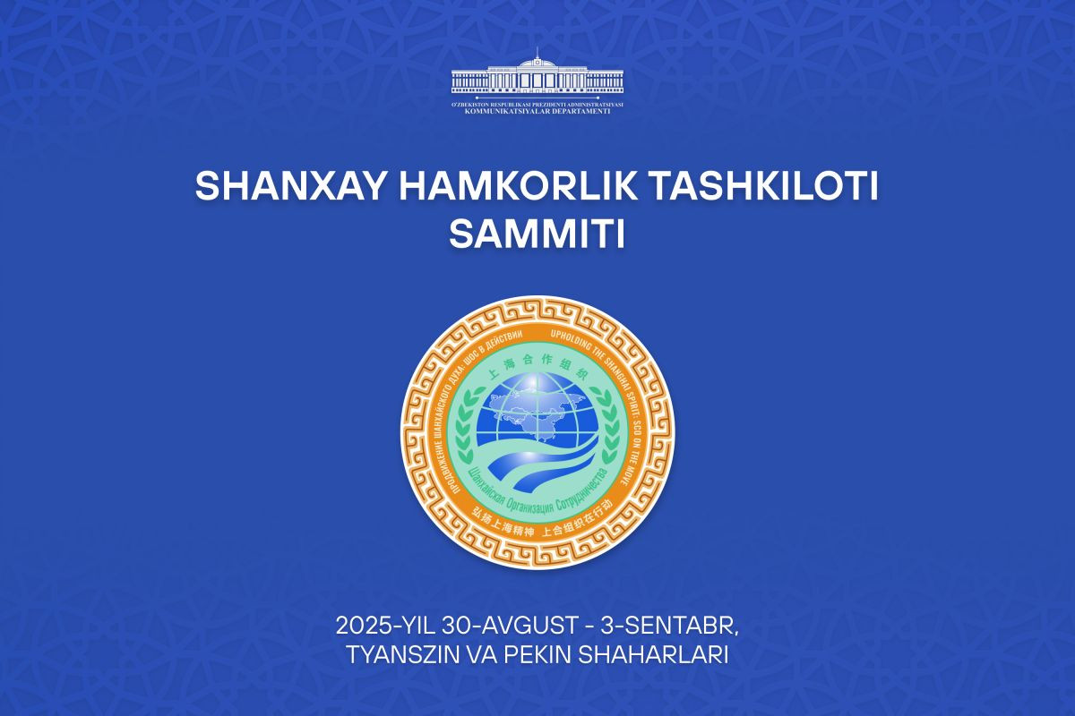 O‘zbekiston Prezidenti rasmiy tashrif bilan Xitoyda bo‘ladi