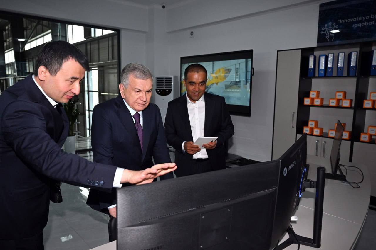 Chust tumanida zamonaviy qurilish materiallari tayyorlanmoqda