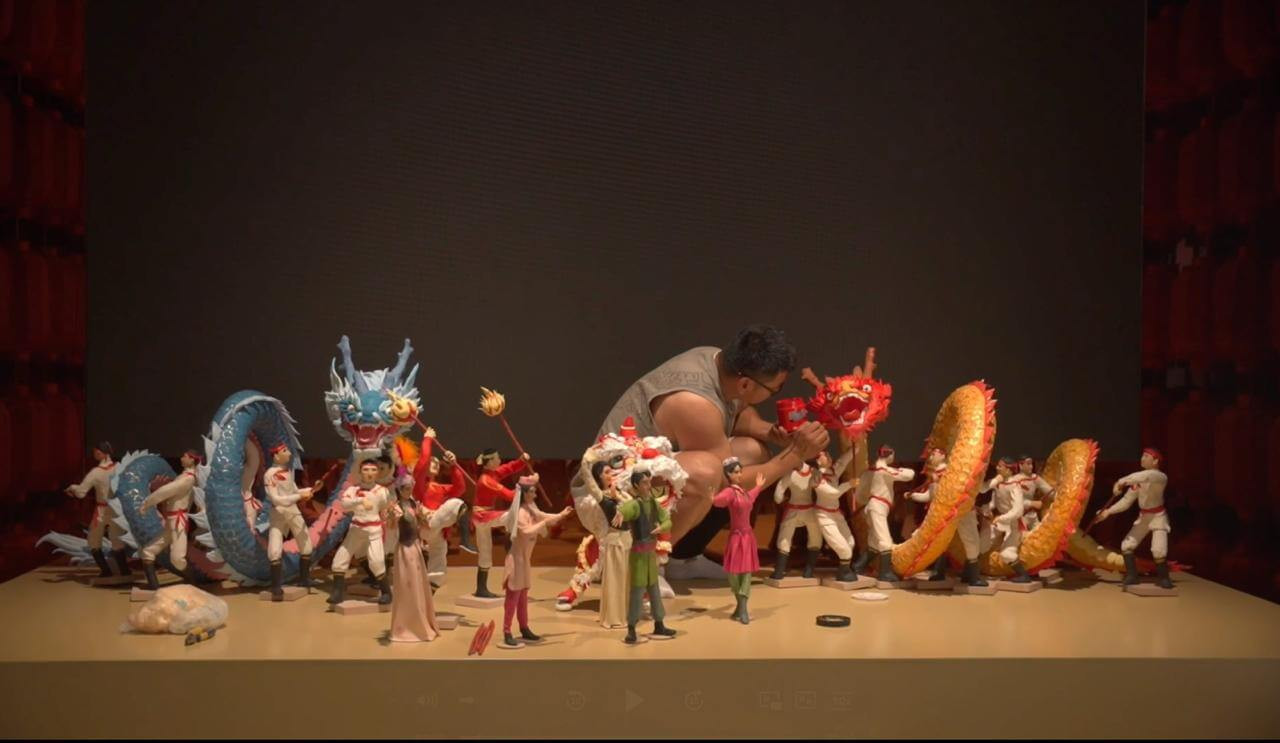 G'ayrioddiy haykaltaroshlik ustasi