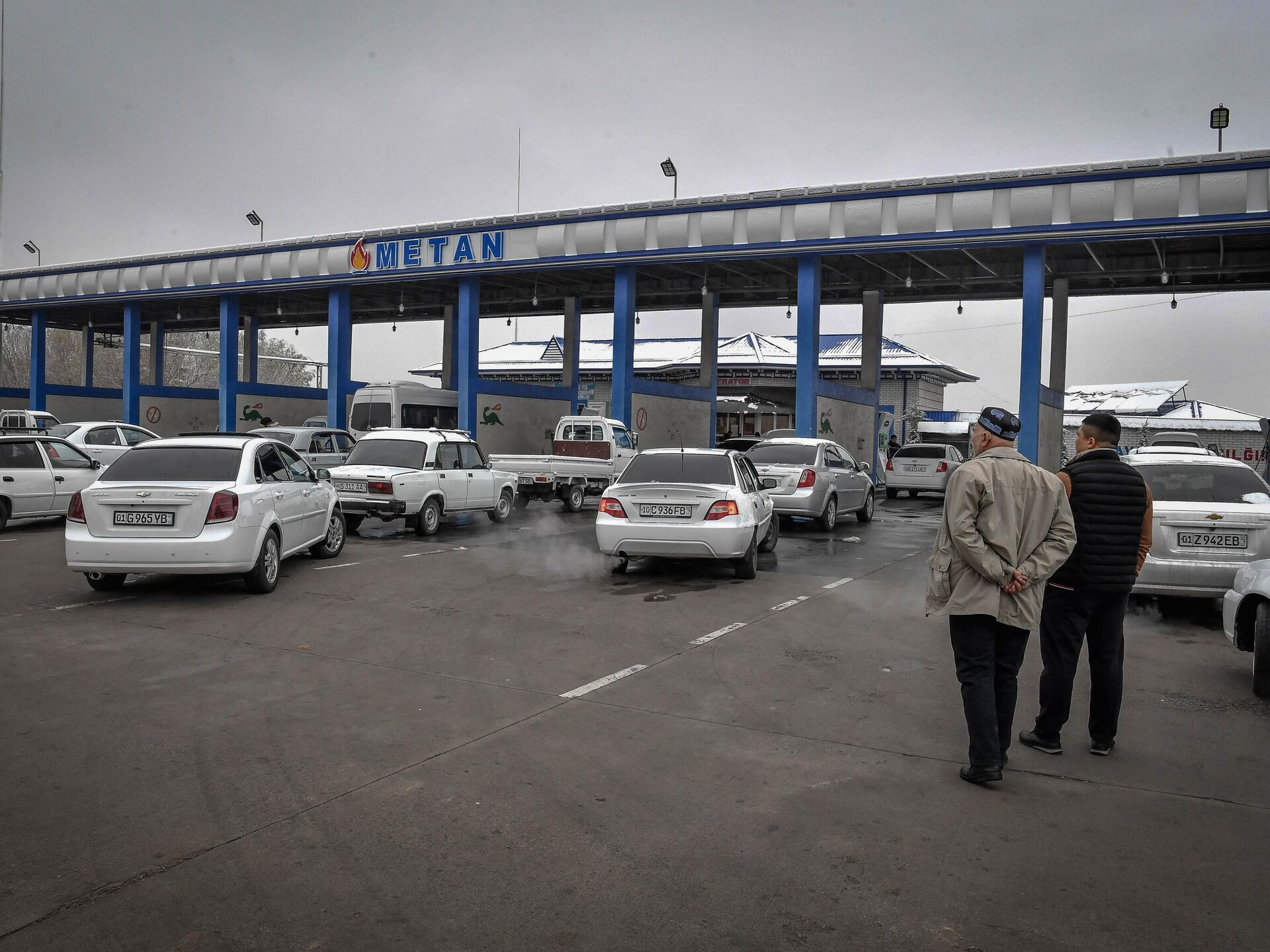 В Ташкенте число газозаправочных станций для автобусного транспорта временно сокращено