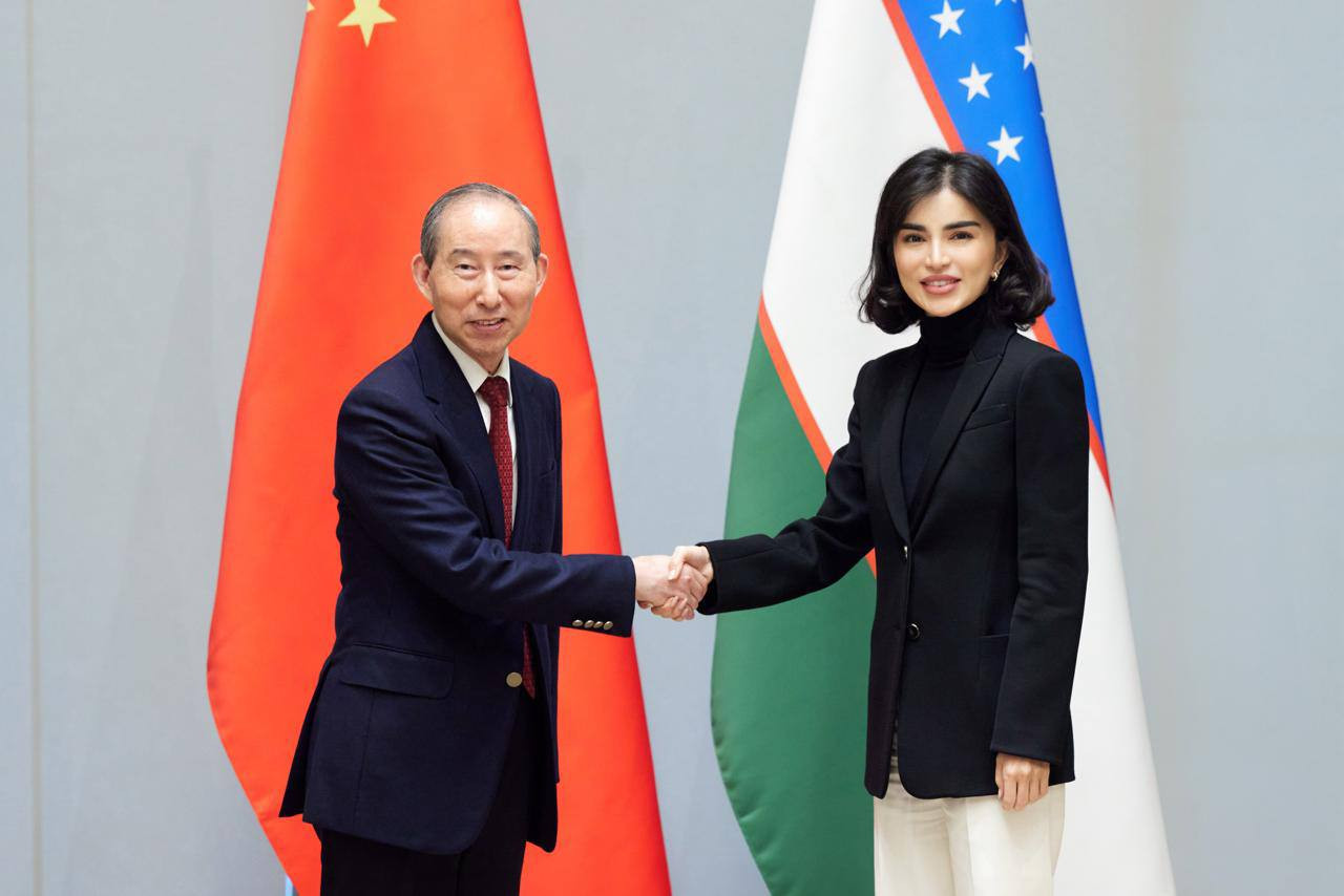 Saida Mirziyoyeva Xitoy Xalqaro kommunikatsiya markazi raisi bilan uchrashuv o‘tkazdi