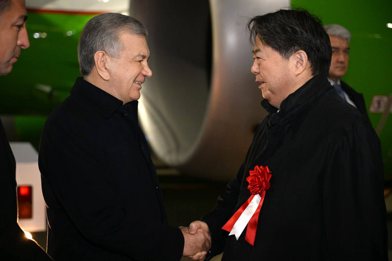 Oʻzbekiston Prezidenti Yaponiyaga keldi