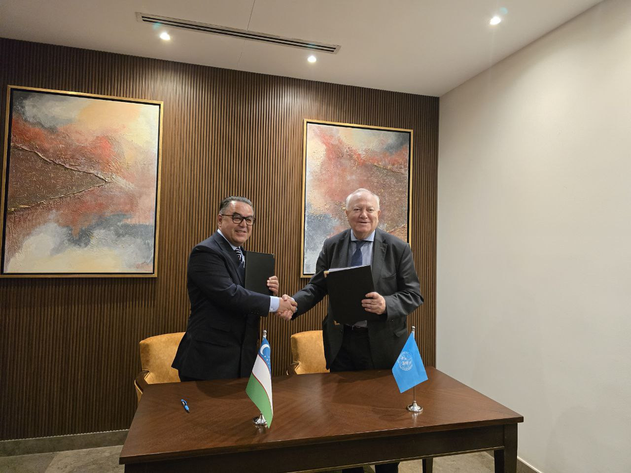 Oʻzbekistondagi Islom sivilizatsiyasi markazi va BMTning Sivilizatsiyalar alyansi oʻrtasida hamkorlik memorandumi imzolandi