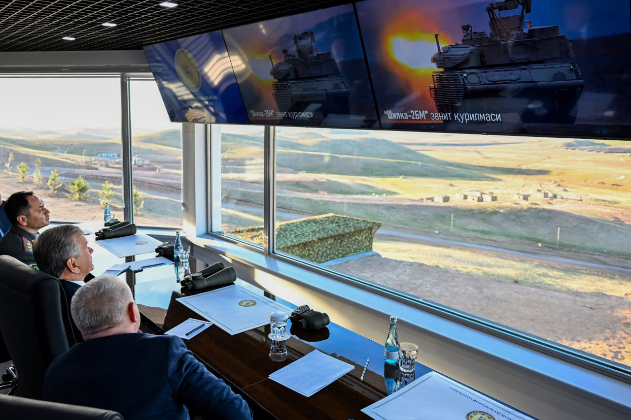Шавкат Мирзиёев ознакомился с деятельностью полигона Сил специальных операций