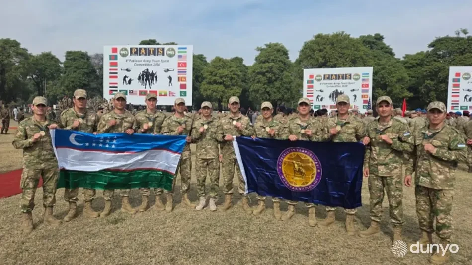 Узбекистан завоевал золото на армейских играх «Командный дух» в Пакистане