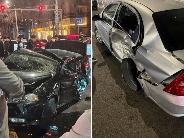 Toshkentda 3 ta mashina ishtirokida YTH yuz berdi