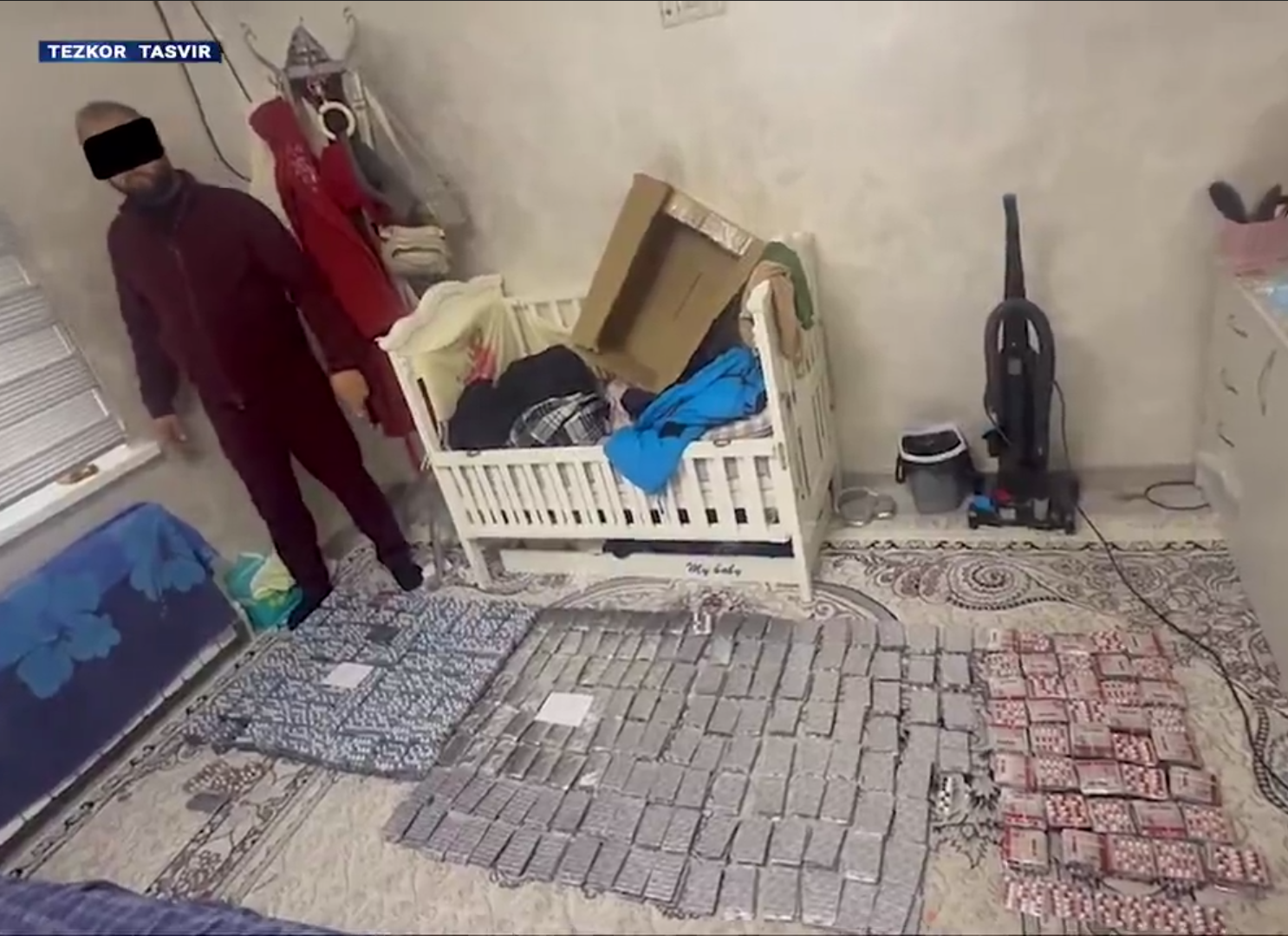 Poytaxtda katta miqdordagi giyohvandlik vositalari savdosining oldi olindi