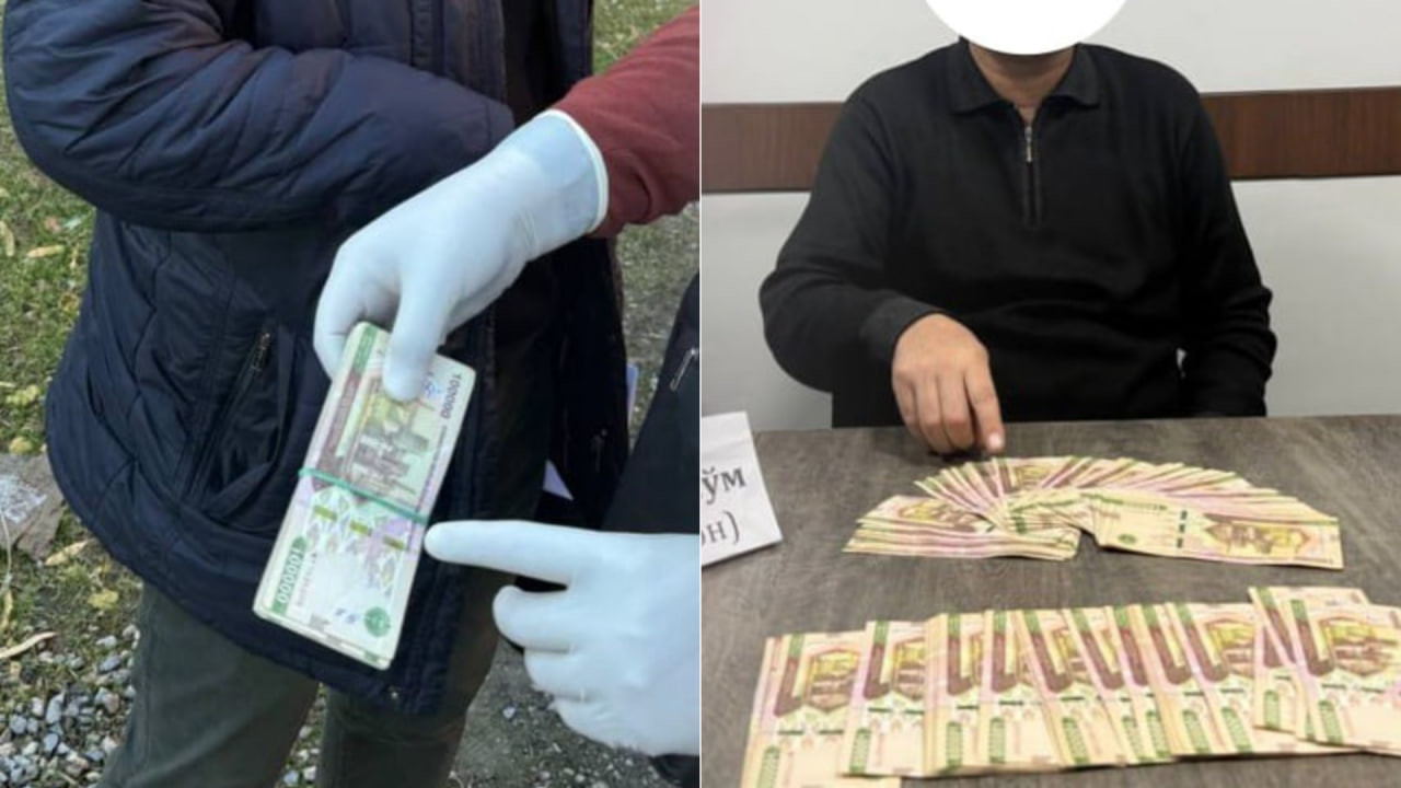 Jizzaxda “Energosavdo” filiali xodimi pora bilan ushlandi