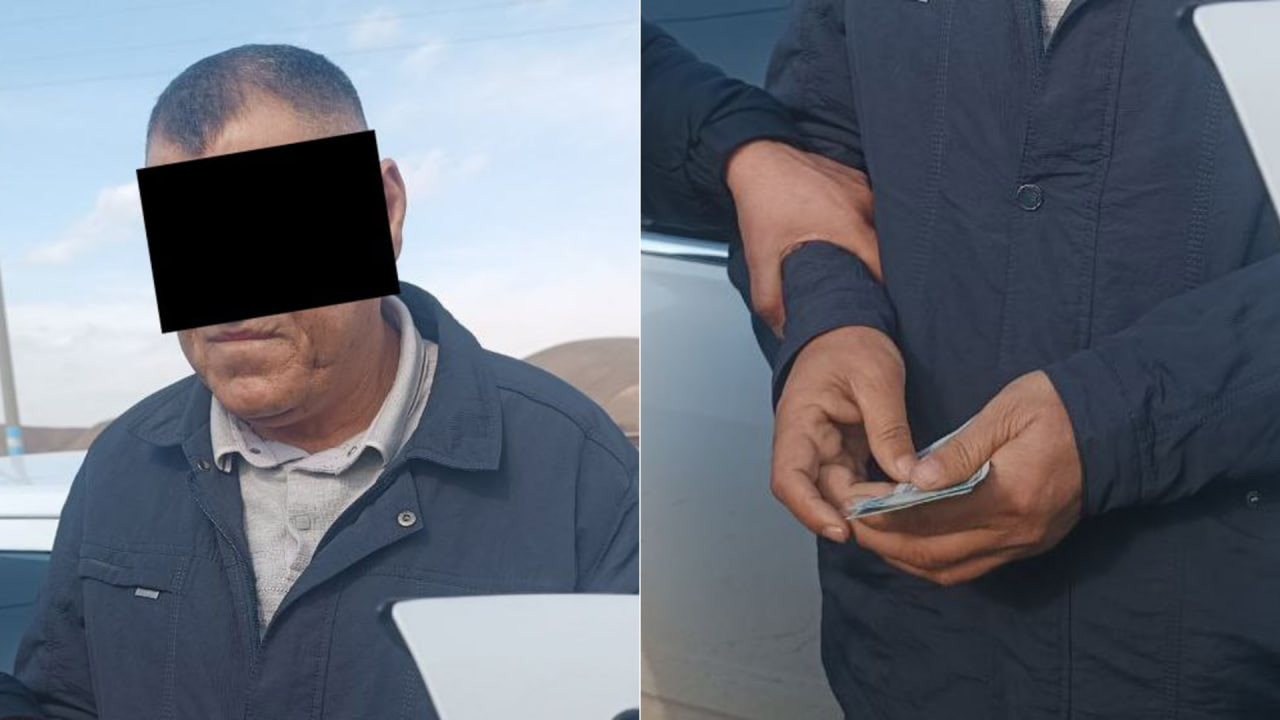 Surxondaryoda tuman ekologiya boʻlimi boshligʻi pora bilan qoʻlga tushdi