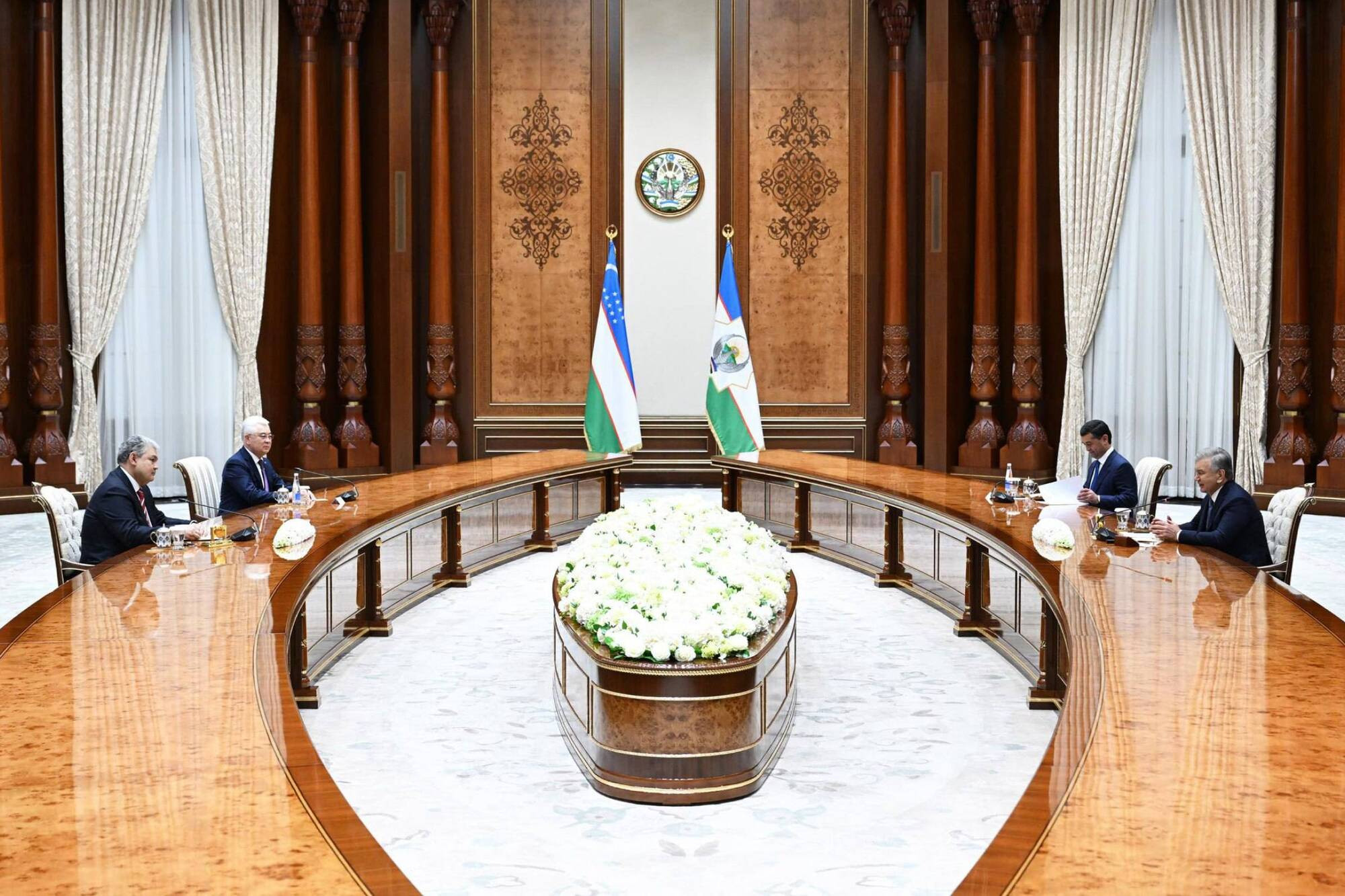 Shavkat Mirziyoyev Qozogʻiston Respublikasi tashqi ishlar vazirini qabul qildi