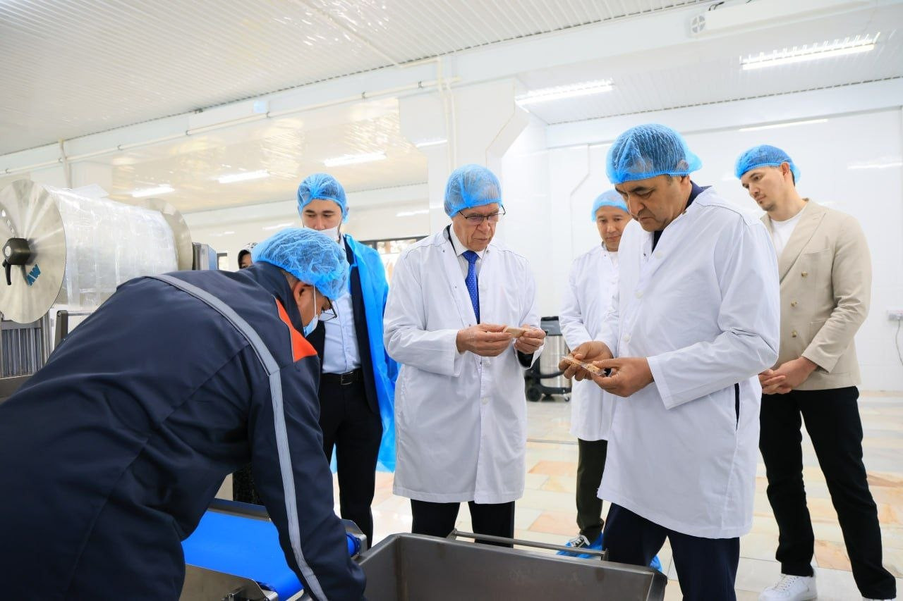 Fargʻonada “YERMAK” brendi ostida mahsulot ishlab chiqarishga ixtisoslashgan korxonaning yangi tarmogʻi ishga tushirildi