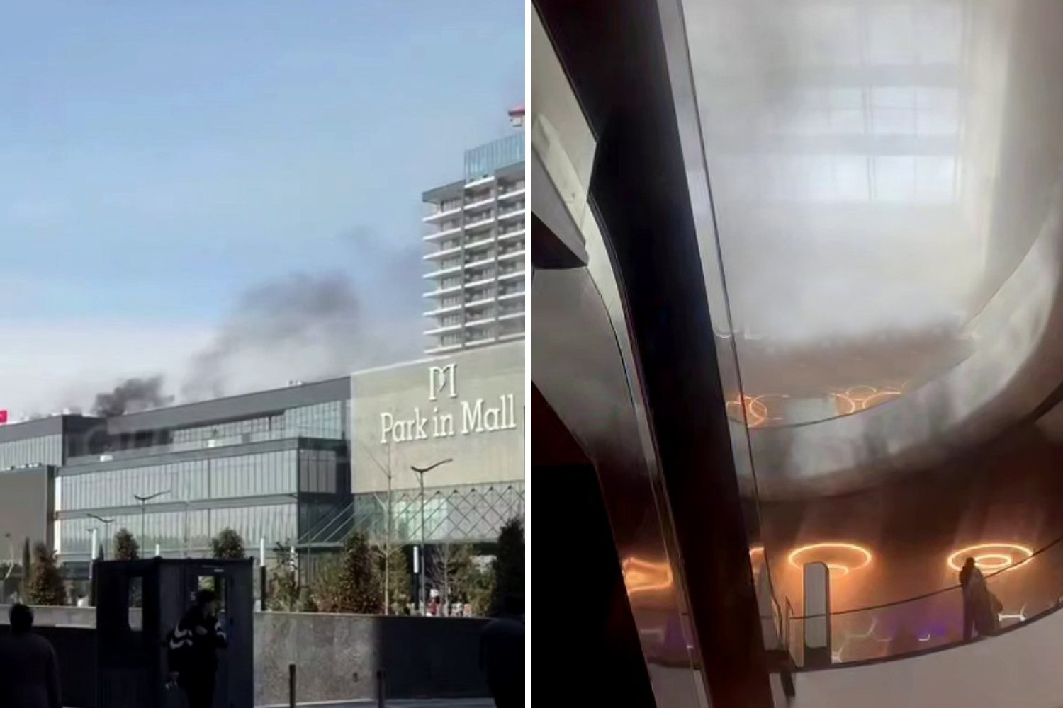 Toshkentdagi savdo markazida yongʻin yuz berdi