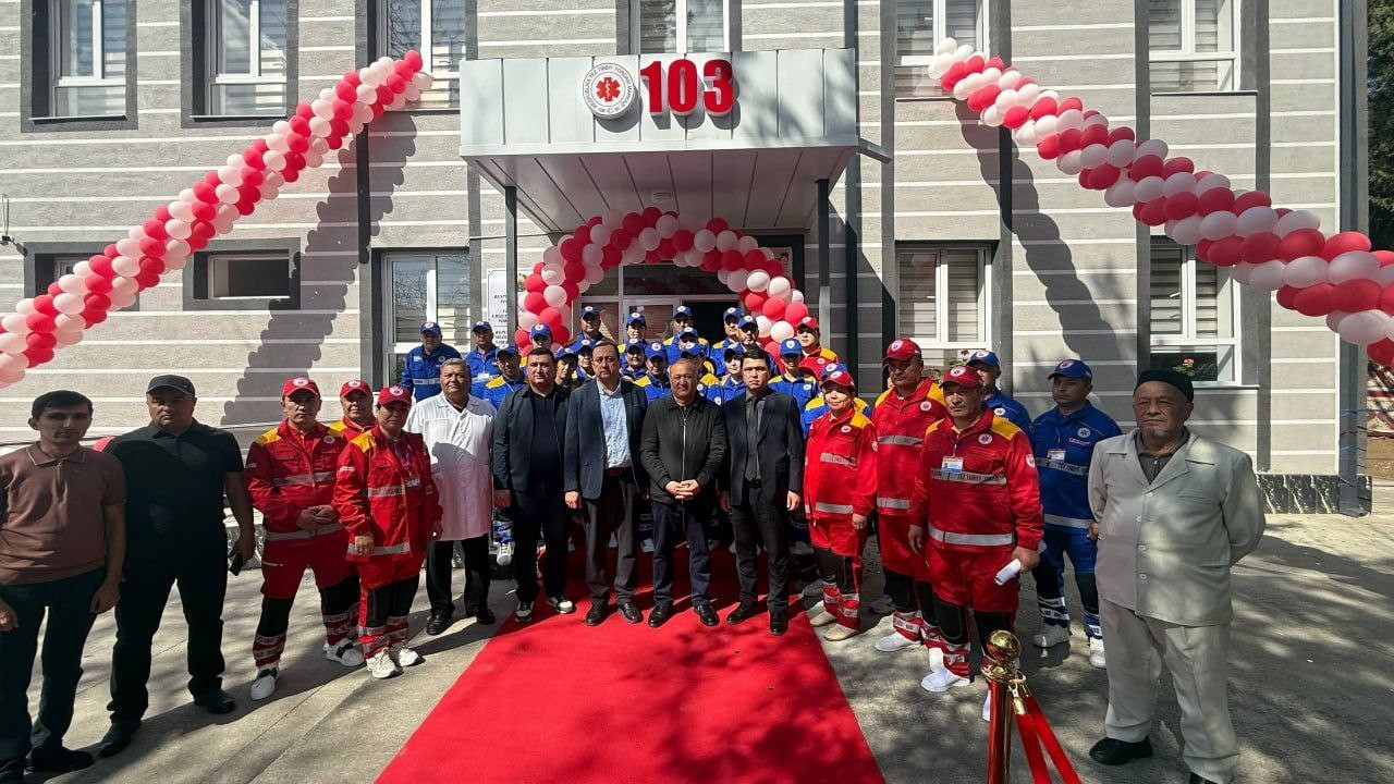 Samarqand viloyatida yangi tez tibbiy yordam binolari foydalanishga topshirildi