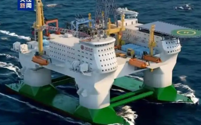 В Шанхае начали строительство плавучего центра для глубоководных исследований