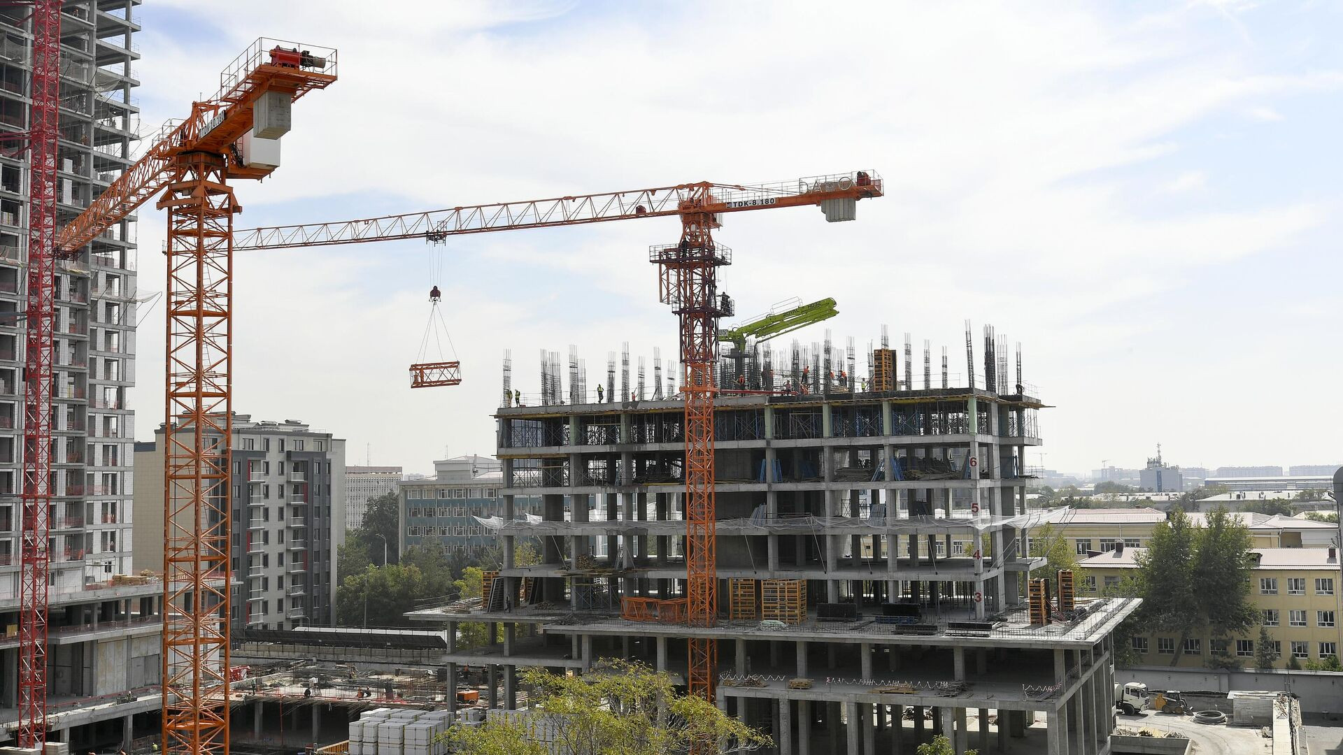 В Узбекистане объем строительных работ превысил 13 триллионов сумов