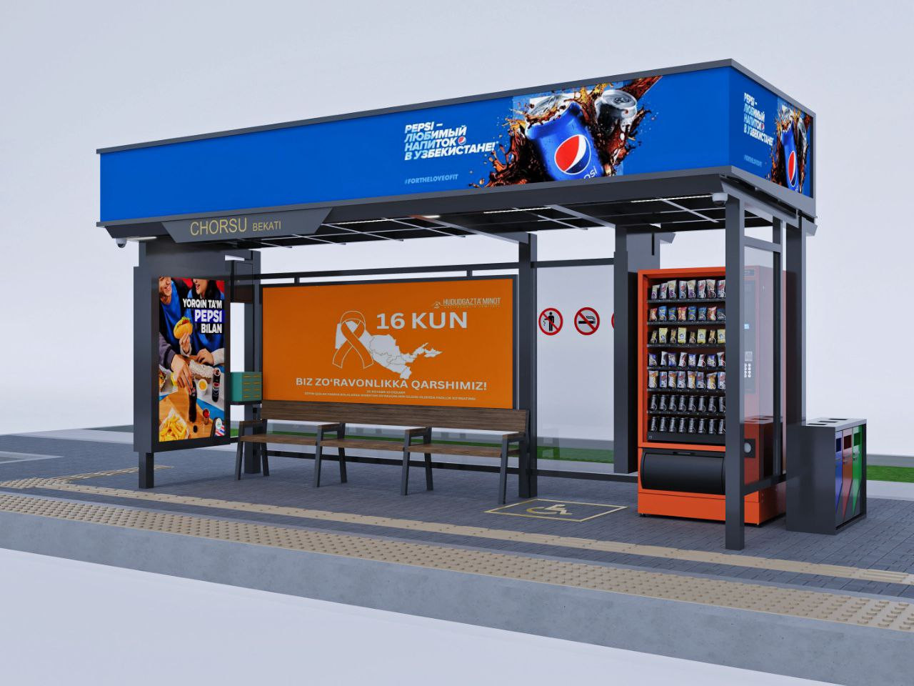 Toshkentda “aqlli bekatlar” oʻrnatila boshlanadi