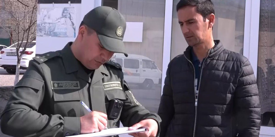 Namanganda MIB xodimlari bodi kameradan foydalana boshladi