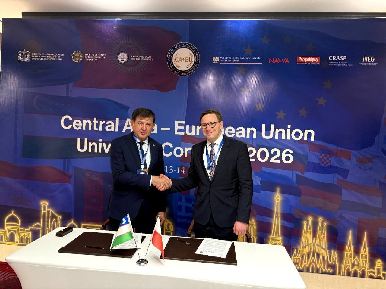 Buxoro davlat tibbiyot instituti xalqaro kongressda manfaatli shartnoma imzoladi