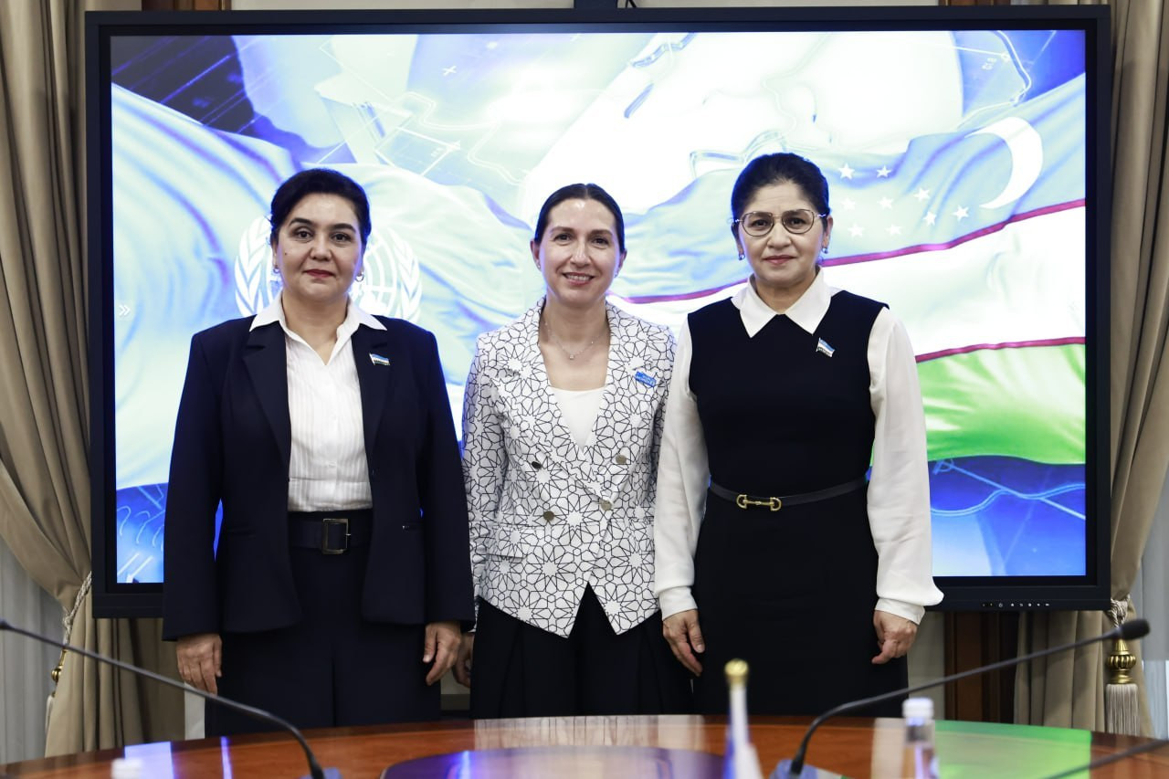 “BMT-ayollar” tuzilmasi vakili bilan uchrashuv boʻlib oʻtdi