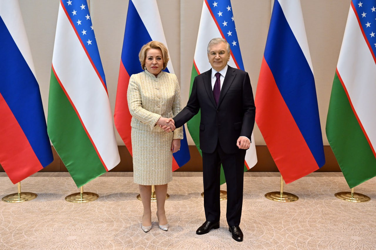 Oʻzbekiston Prezidenti Rossiya bilan parlamentlararo hamkorlikni yanada rivojlantirishni qoʻllab-quvvatladi