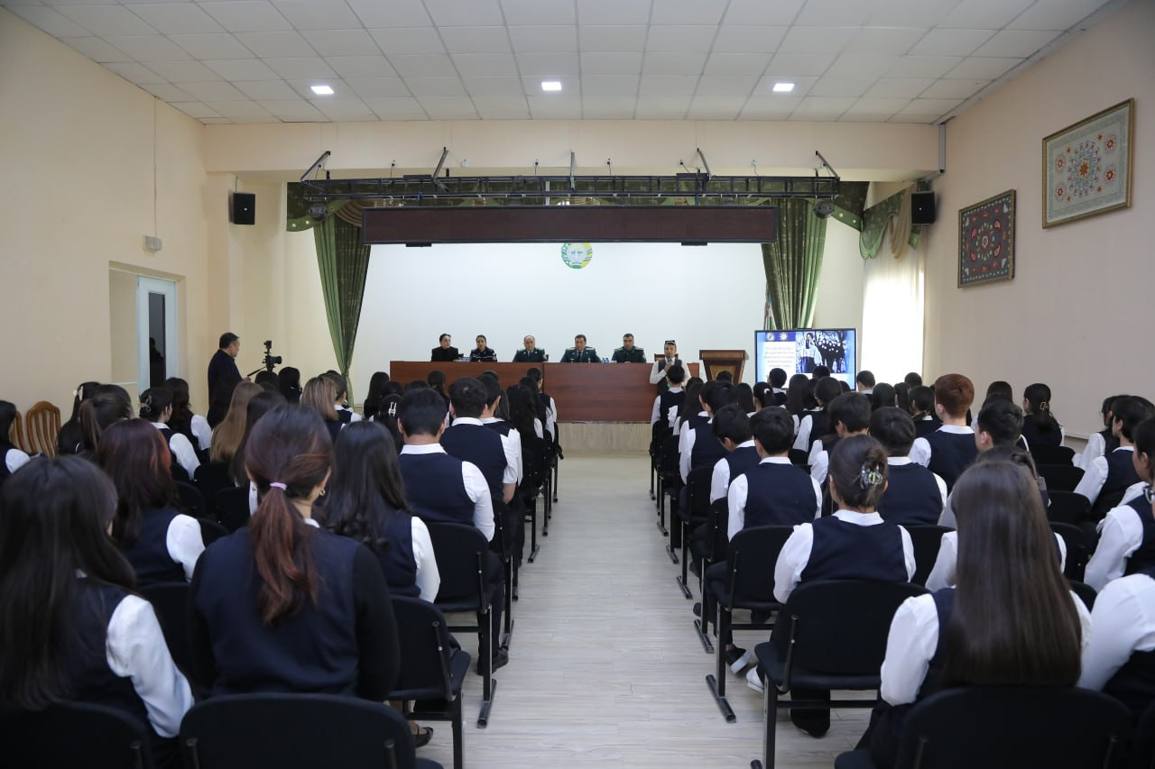 Nizomiy nomidagi Oʻzbekiston milliy pedagogika universiteti akademik litseyida profilaktik tadbir oʻtkazildi