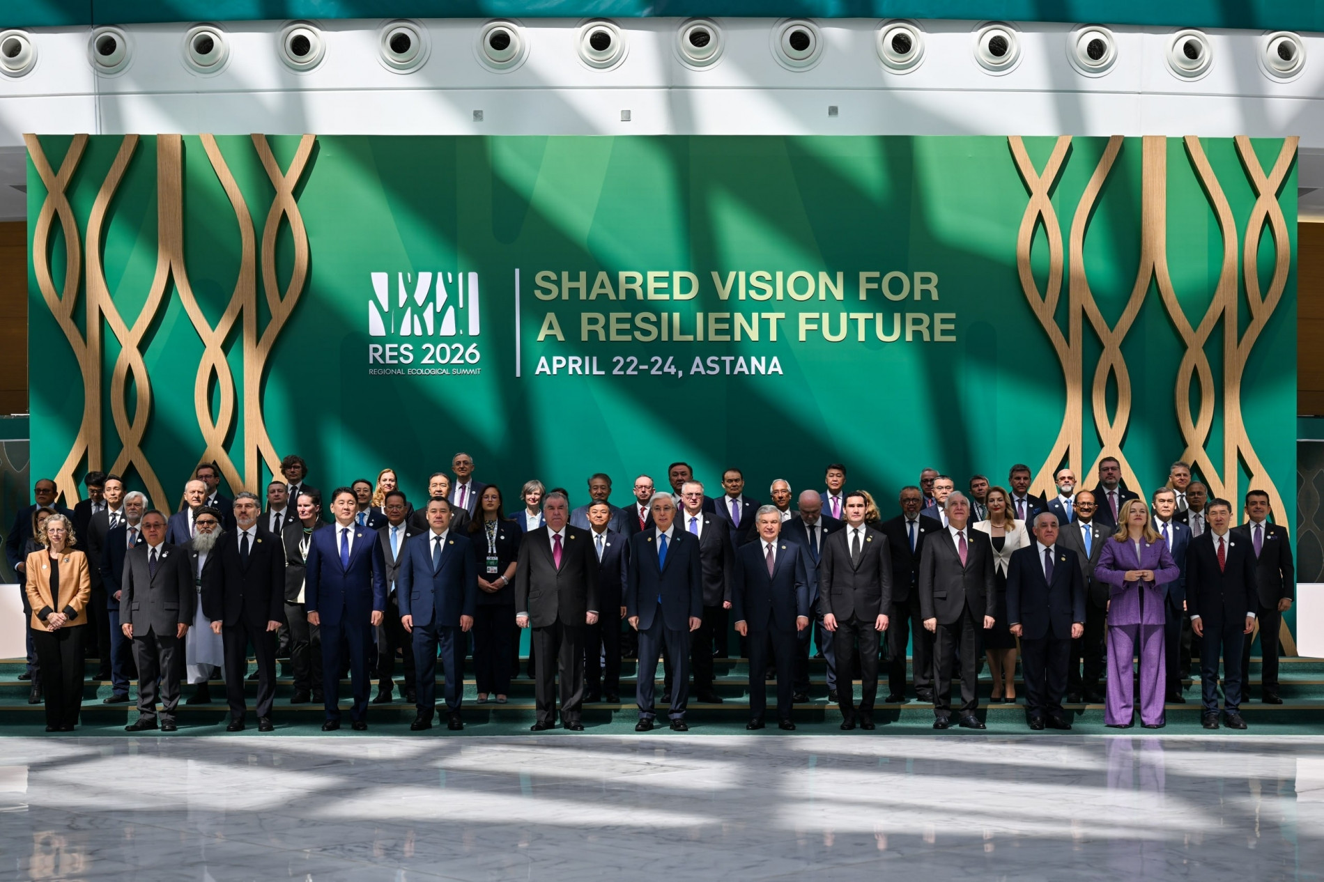 Шавкат Мирзиёев выступил на экологическом саммите в Астане