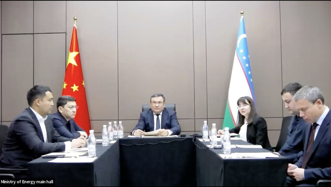 Oʻzbekiston va Xitoy oʻrtasida energetika sohasidagi hamkorlik loyihalari muhokama qilindi