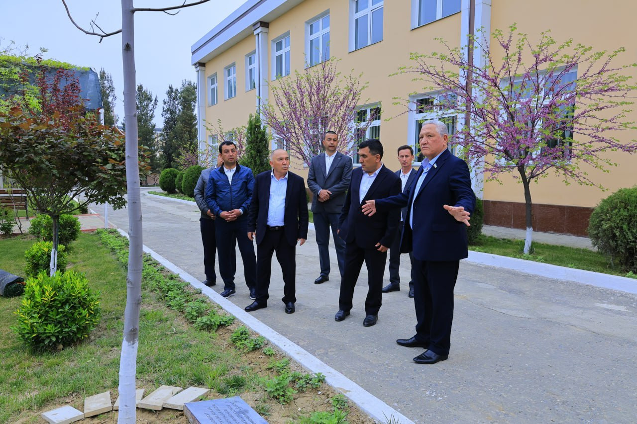 Senator Namanganda ekologik tadbirda ishtirok etdi va sayyor qabul oʻtkazdi