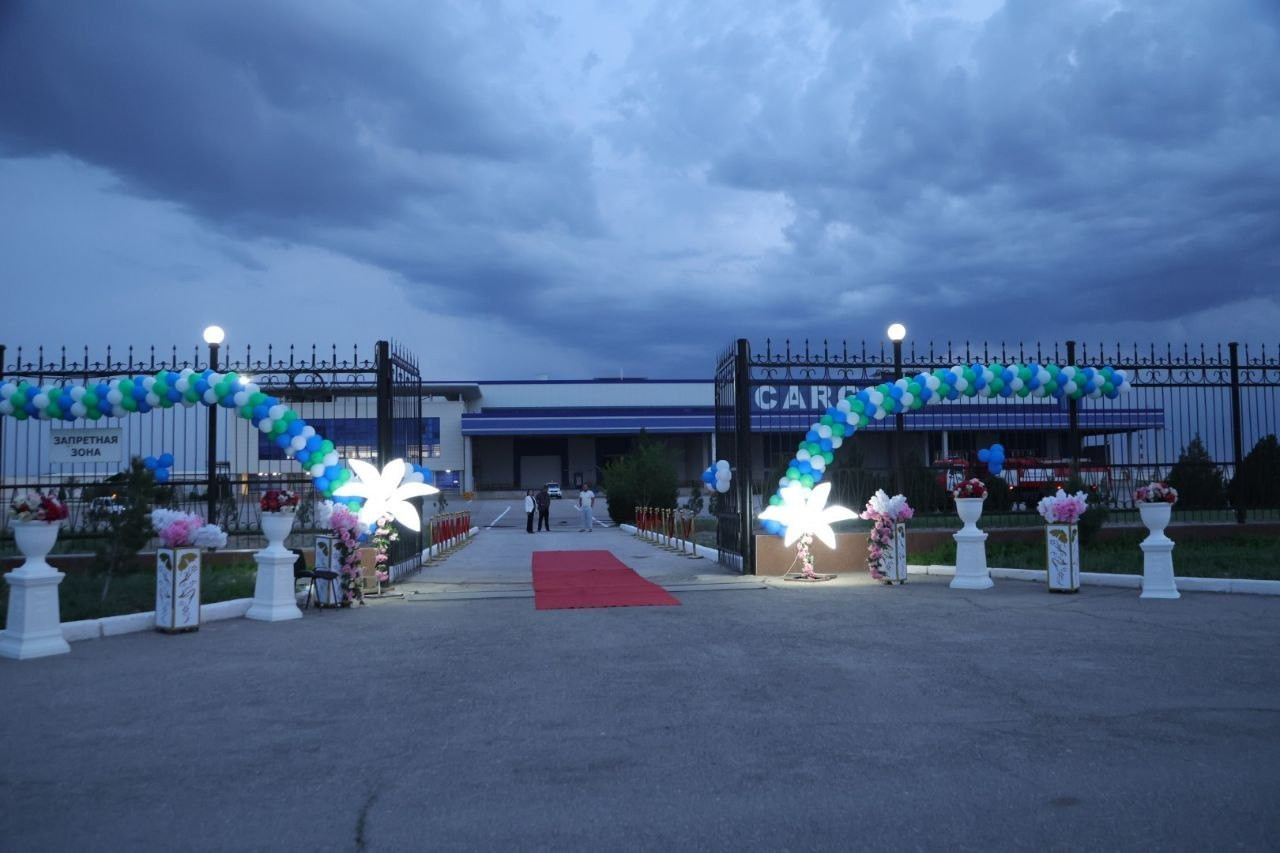 Navoiy xalqaro aeroportida TIR Park faoliyati yoʻlga qoʻyildi