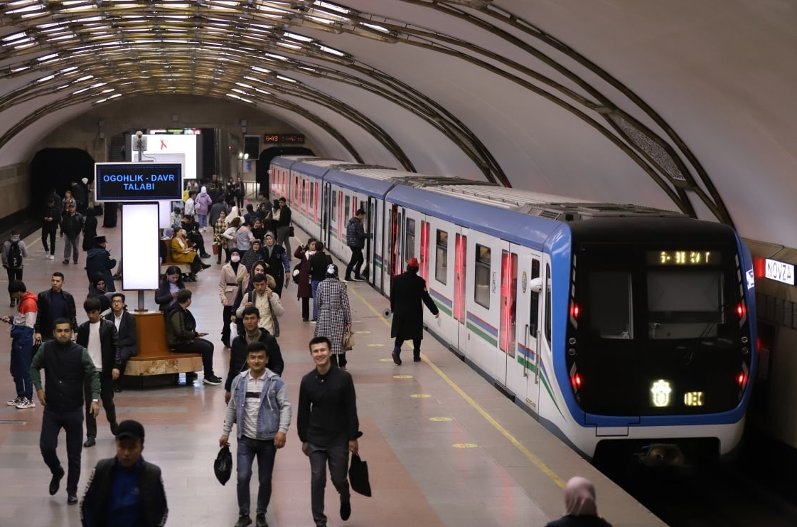 Toshkent metrosida bir kunda 1,1 mln.dan ortiq yoʻlovchiga xizmat koʻrsatildi