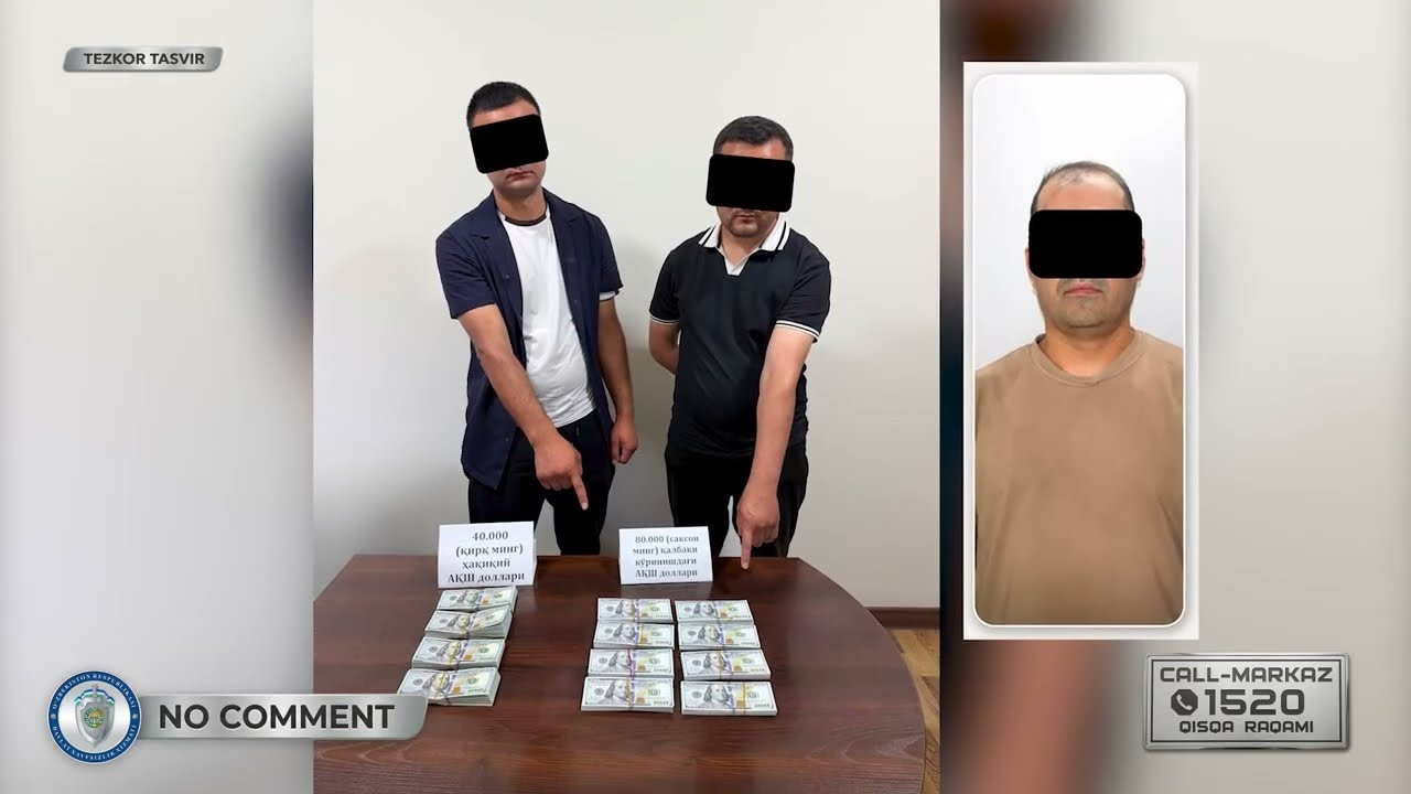 Namanganda 80 ming qalbaki AQSH dollarini sotayotgan jinoiy guruh ushlandi
