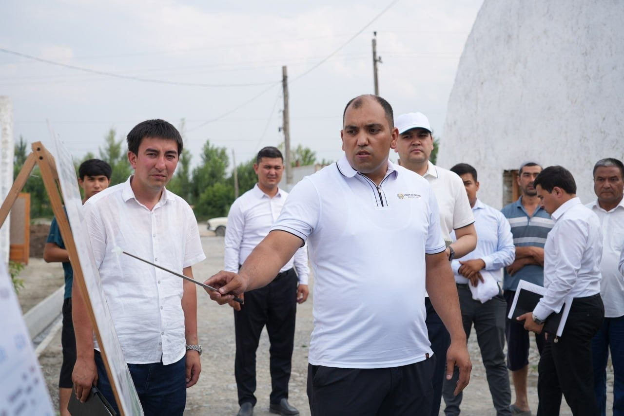 “Katta Qashqar” MFYda 6 gektarda yerda limonchilikka ixtisoslashgan issiqxonalar barpo etilmoqda