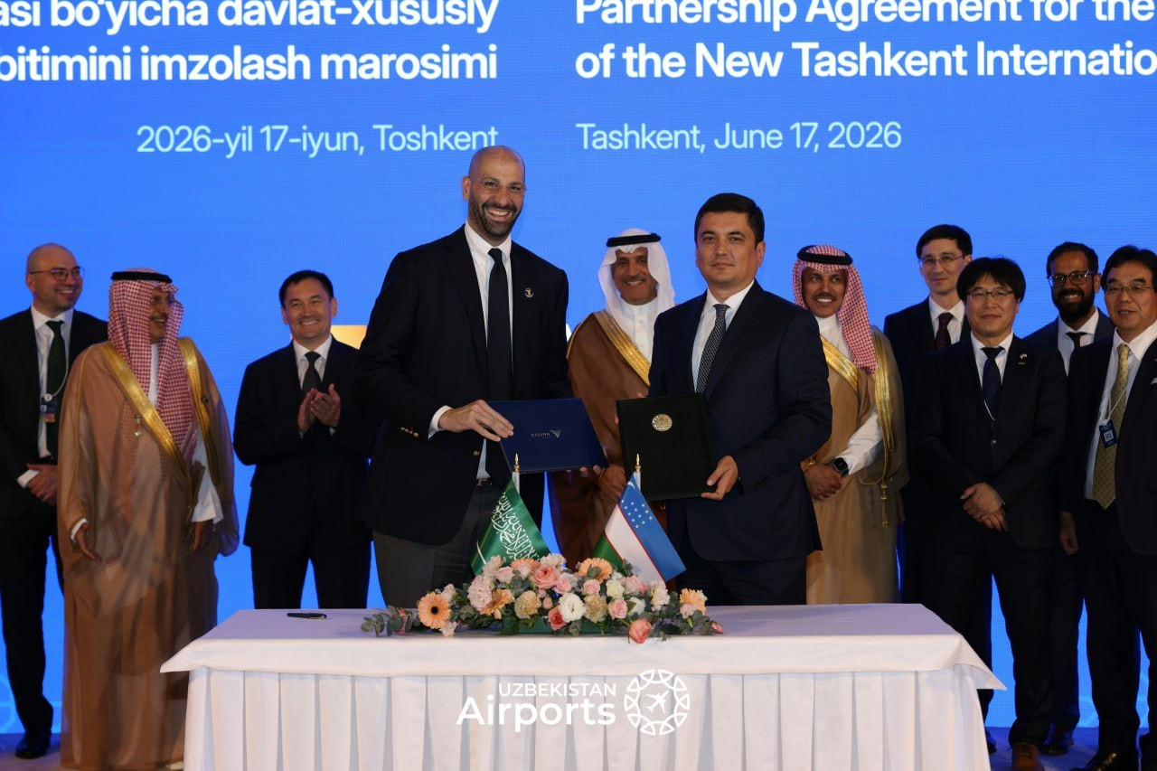 Uzbekistan Airports подписала соглашение о строительстве нового аэропорта Ташкента