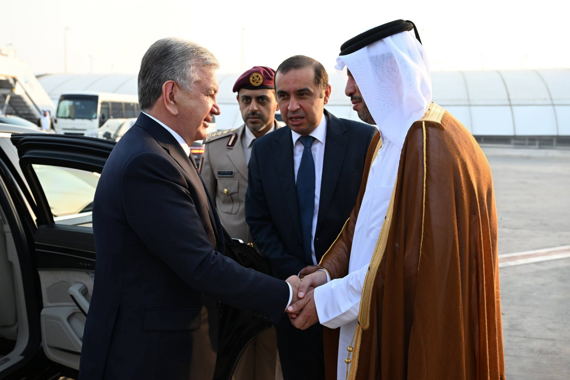 Qatarga tashrif yakunlandi