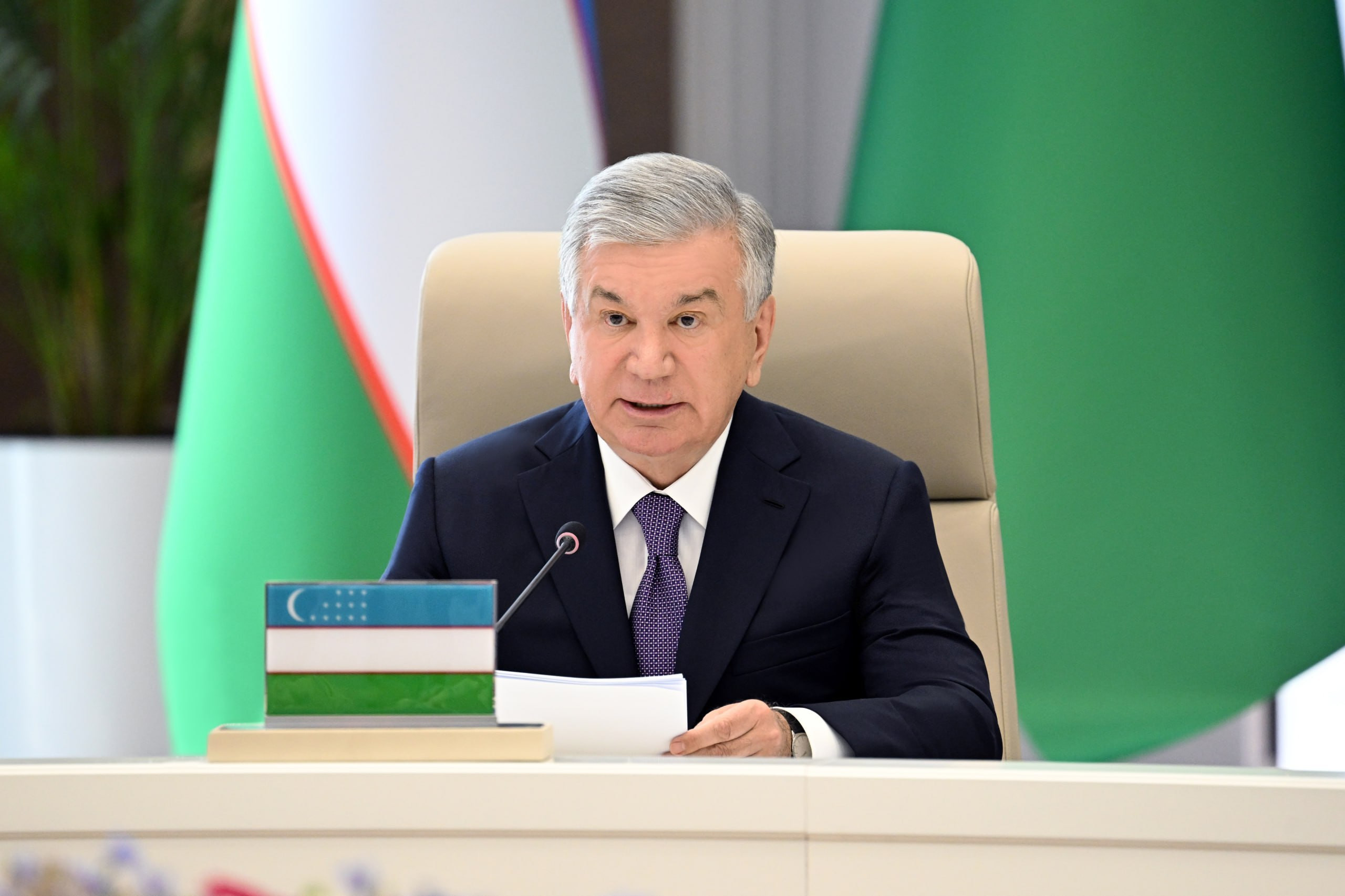 Oʻzbekiston Respublikasi Prezidenti Shavkat Mirziyoyevning Markaziy Osiyo va Ozarbayjon davlat rahbarlarining norasmiy Maslahat uchrashuvidagi nutqi