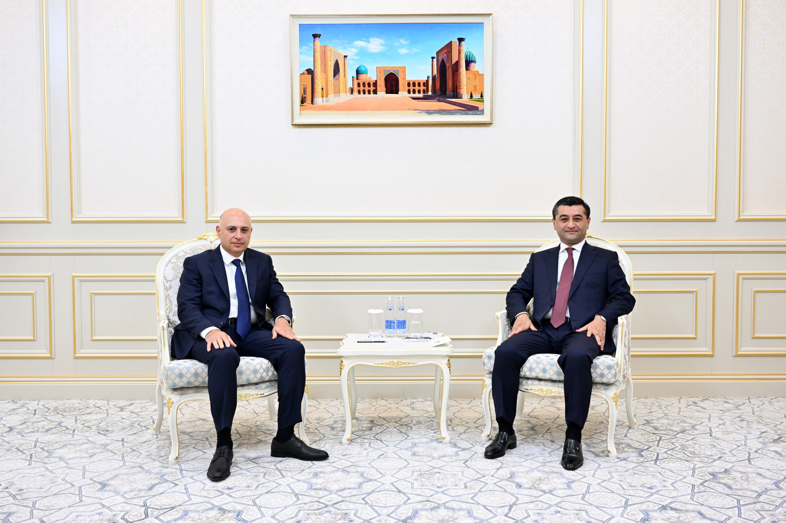 Baxtiyor Saidov Ozarbayjon Respublikasi tashqi ishlar vaziri oʻrinbosari bilan uchrashuv oʻtkazdi