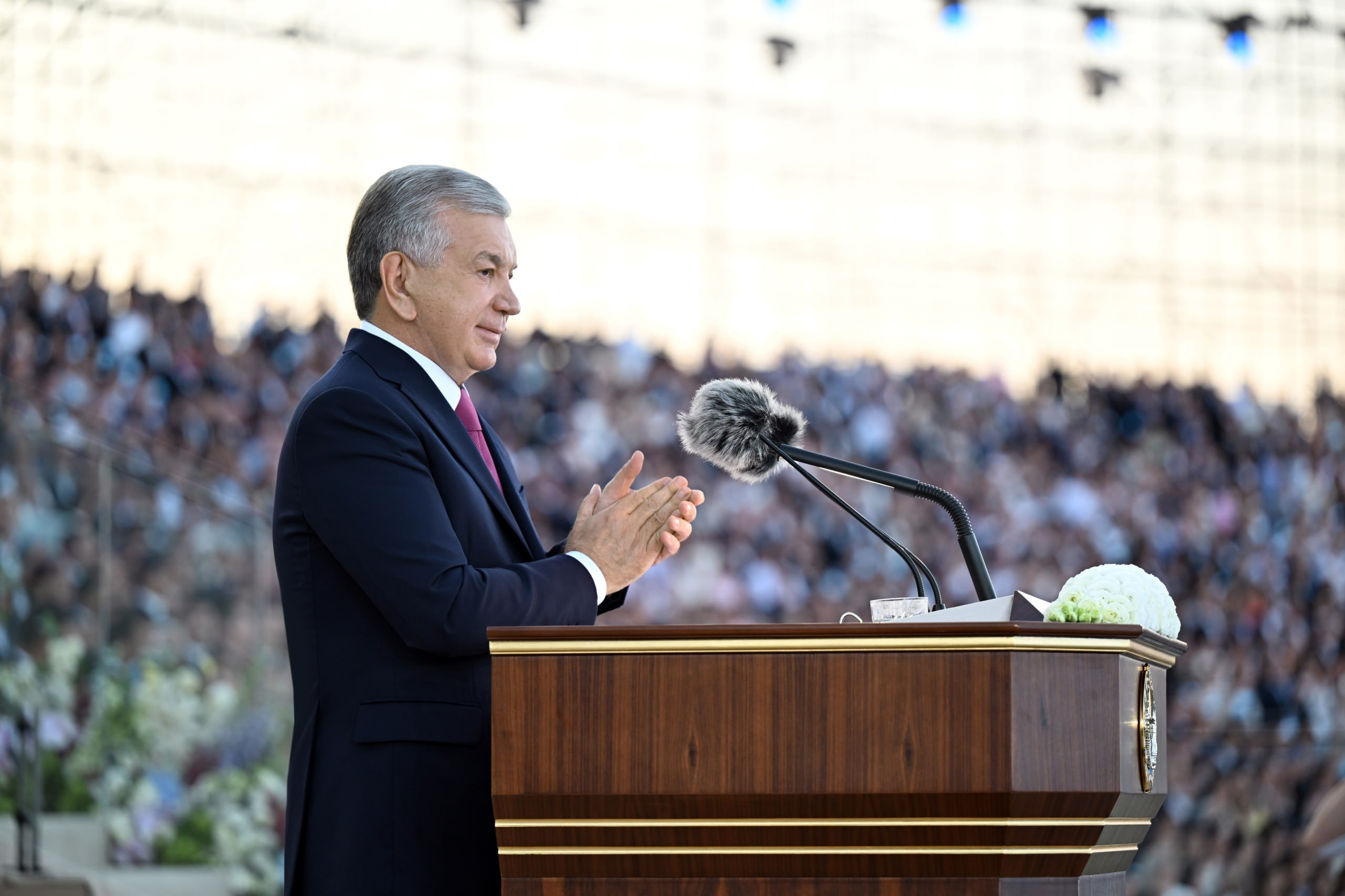 Prezident Shavkat Mirziyoyevning Oʻzbekiston Respublikasi davlat mustaqilligining oʻttiz besh yilligiga bagʻishlangan tantanali marosimdagi nutqi