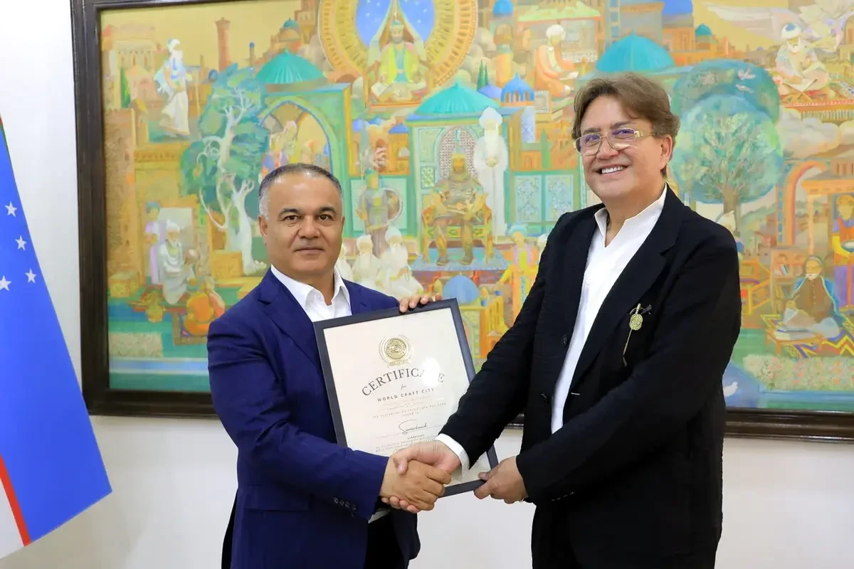 Samarqand «Jahon hunarmandchilik shahri» maqomiga ega bo‘ldi