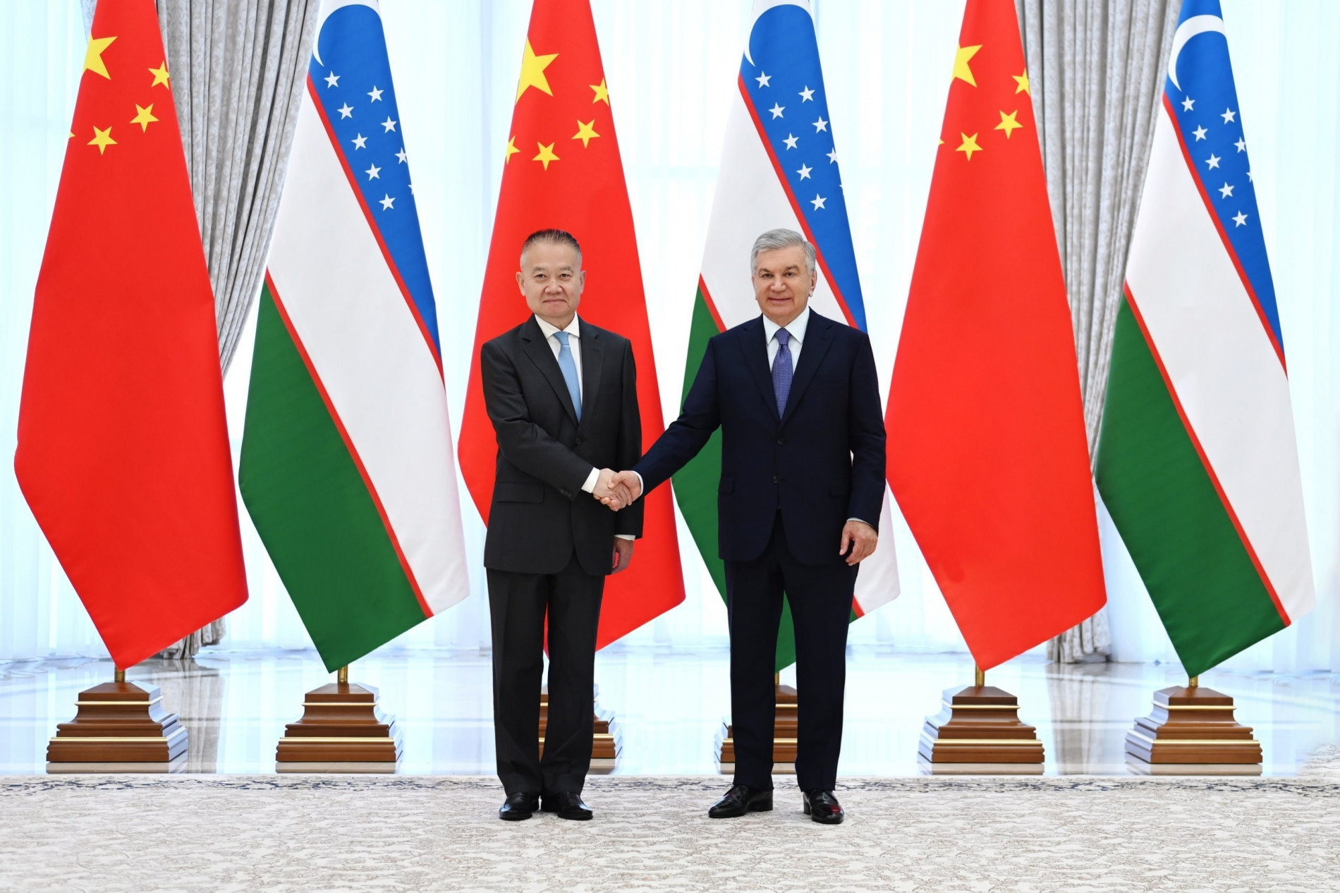 Oʻzbekiston Prezidenti XXR delegatsiyasini qabul qildi