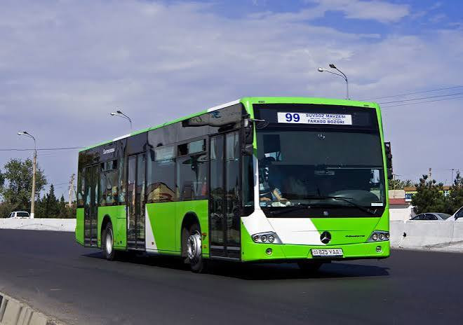 Toshkentda oltita avtobus yo‘nalishining harakat sxemasi vaqtincha o‘zgartirildi