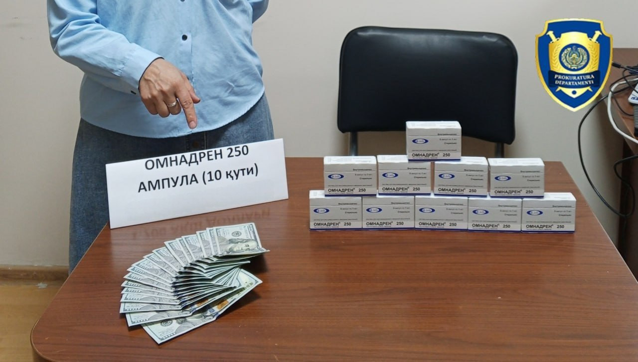 Toshkent shahrida psixotrop moddalar savdosining oldi olindi