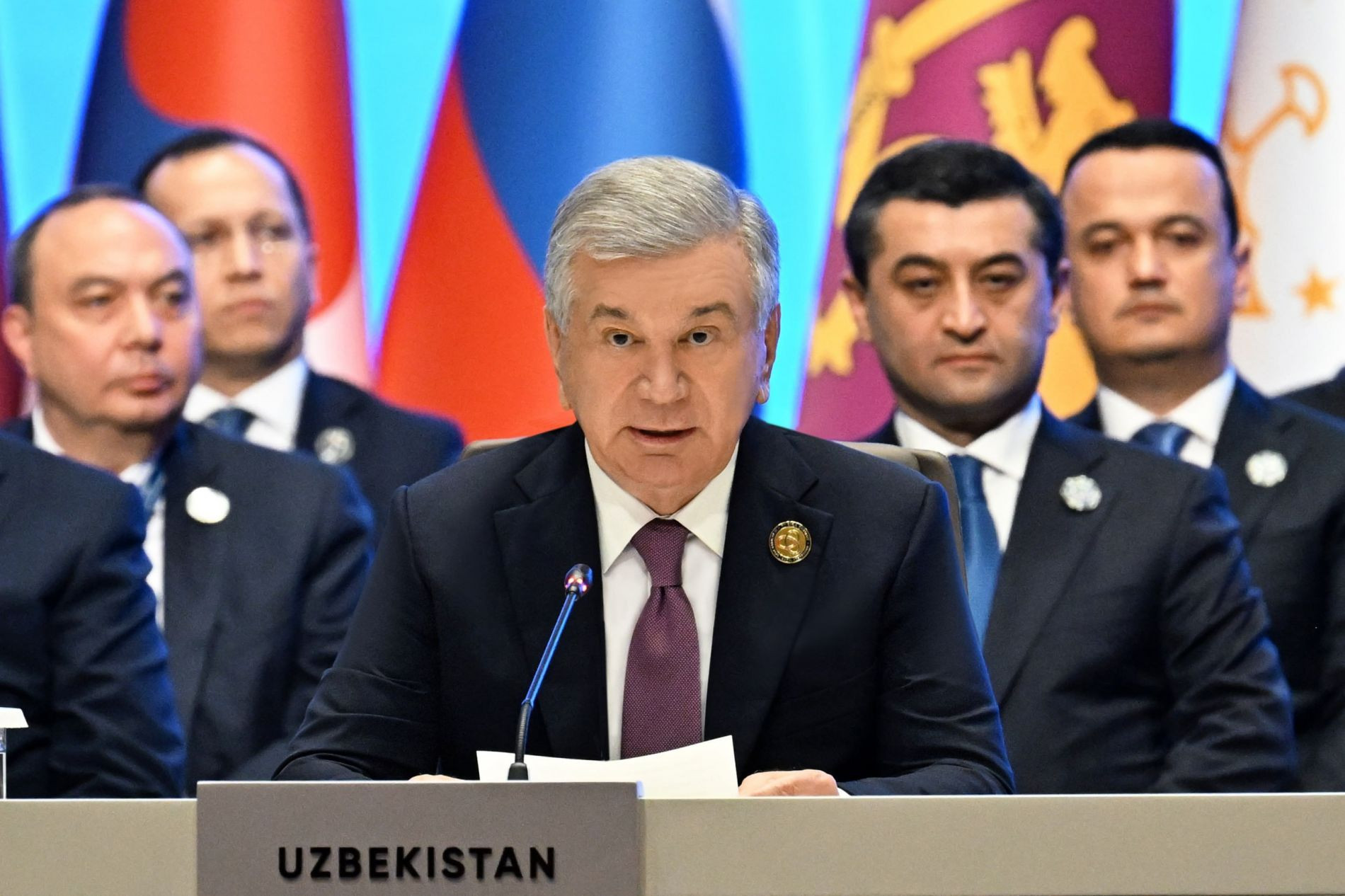 Shavkat Mirziyoyev Osiyoda hamkorlik va ishonch choralari bo‘yicha kengashning yettinchi sammitida nutq so‘zladi