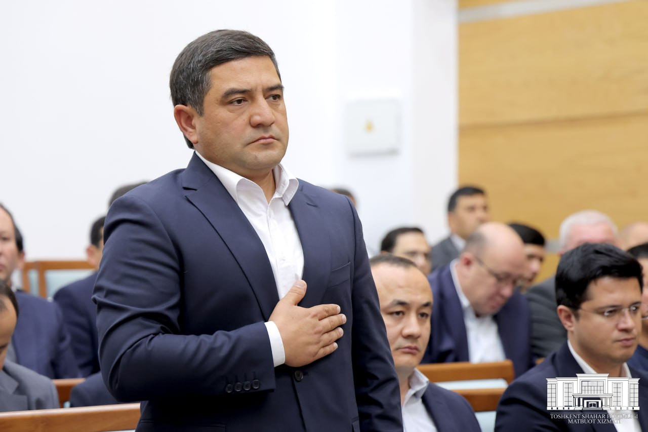 Toshkent shahar hokimiga yangi oʻrinbosar tayinlandi
